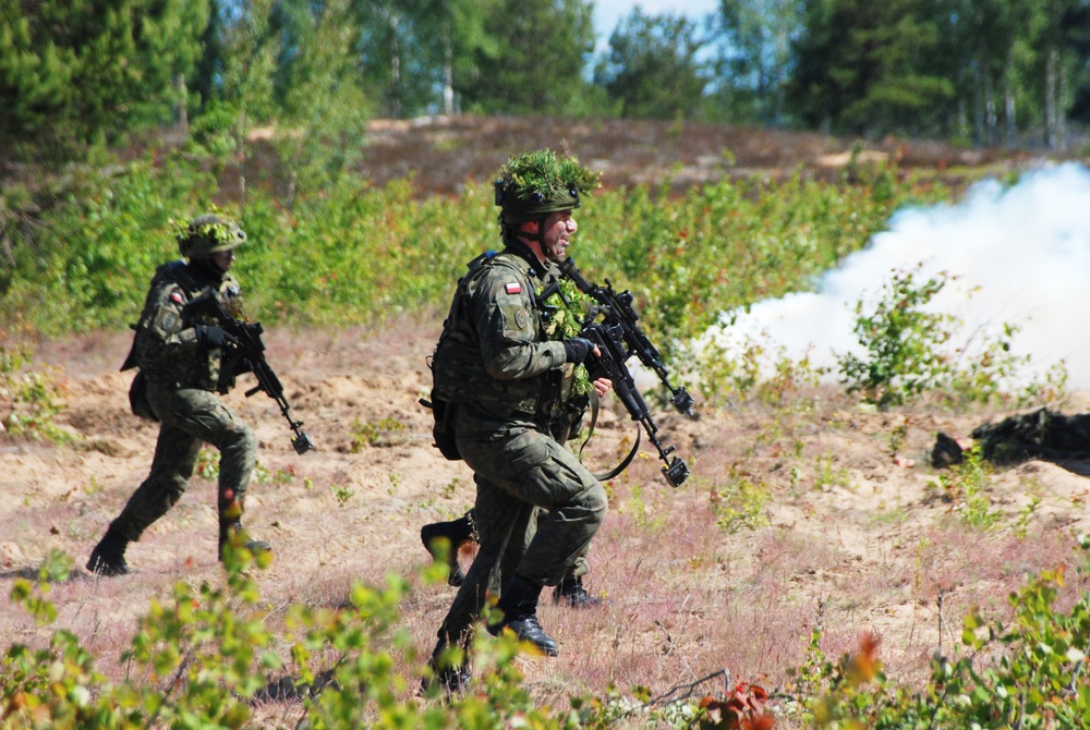 Troops from 6 nations train together at Saber Strike 16 in Latvia