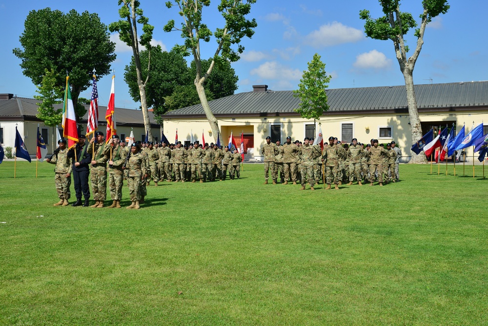 Headquarters and Headquarters Battalion U.S. Army Africa Change of Command Ceremony