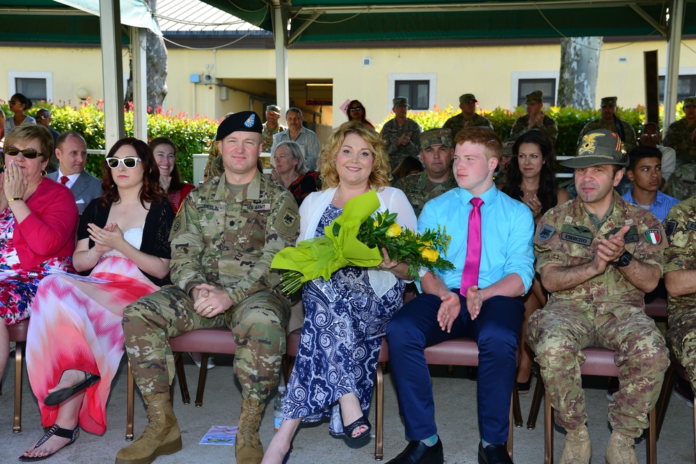 Headquarters and Headquarters Battalion U.S. Army Africa Change of Command Ceremony