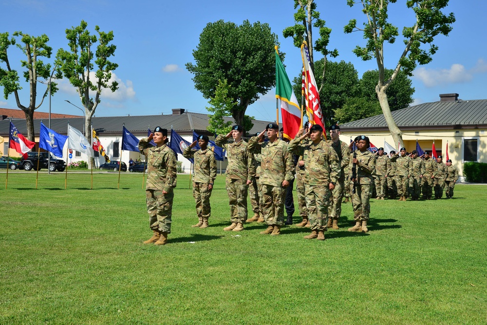 Headquarters and Headquarters Battalion U.S. Army Africa Change of Command Ceremony