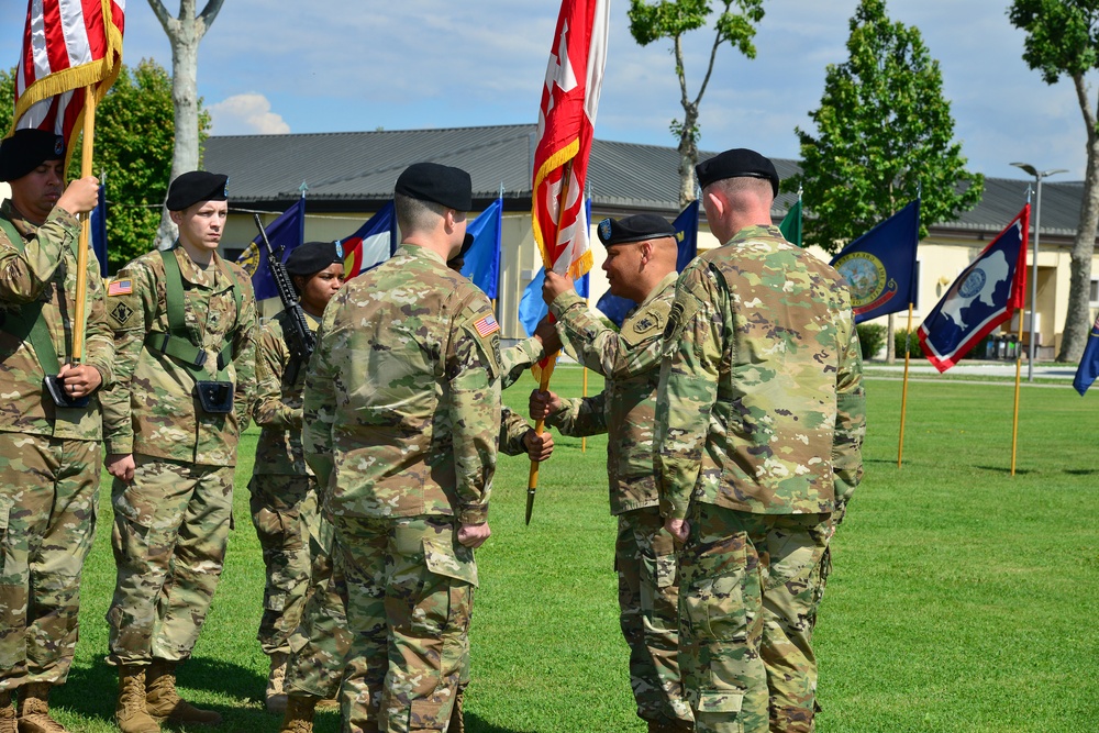 Headquarters and Headquarters Battalion U.S. Army Africa Change of Command Ceremony