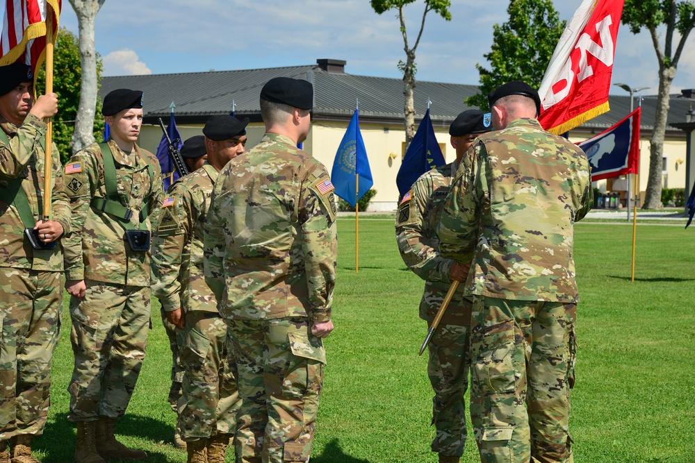 Headquarters and Headquarters Battalion U.S. Army Africa Change of Command Ceremony