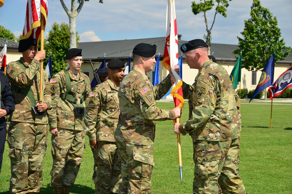 Headquarters and Headquarters Battalion U.S. Army Africa Change of Command Ceremony