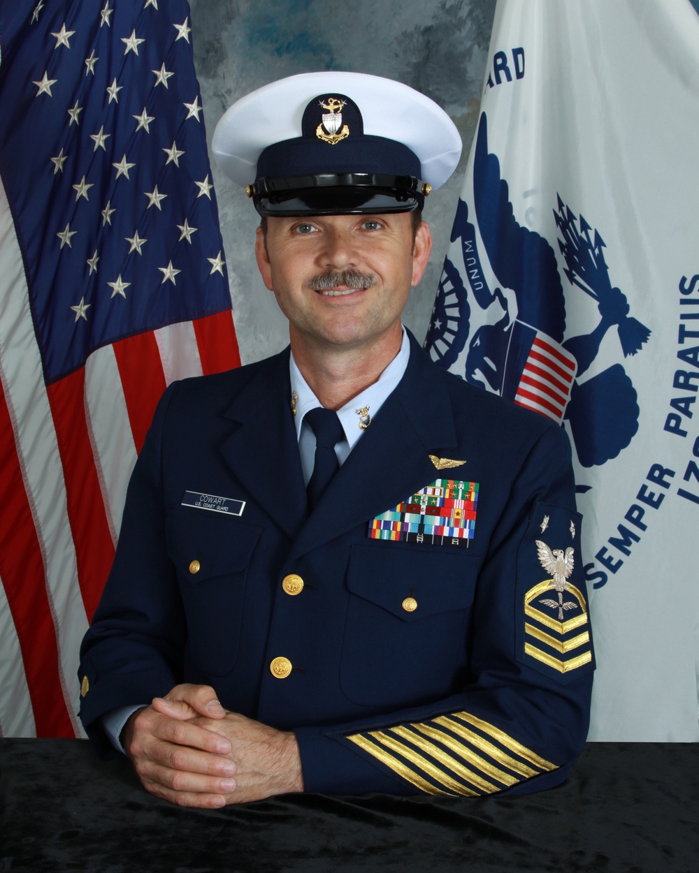 Official Photo: Master Chief Petty Officer Terry Cowart