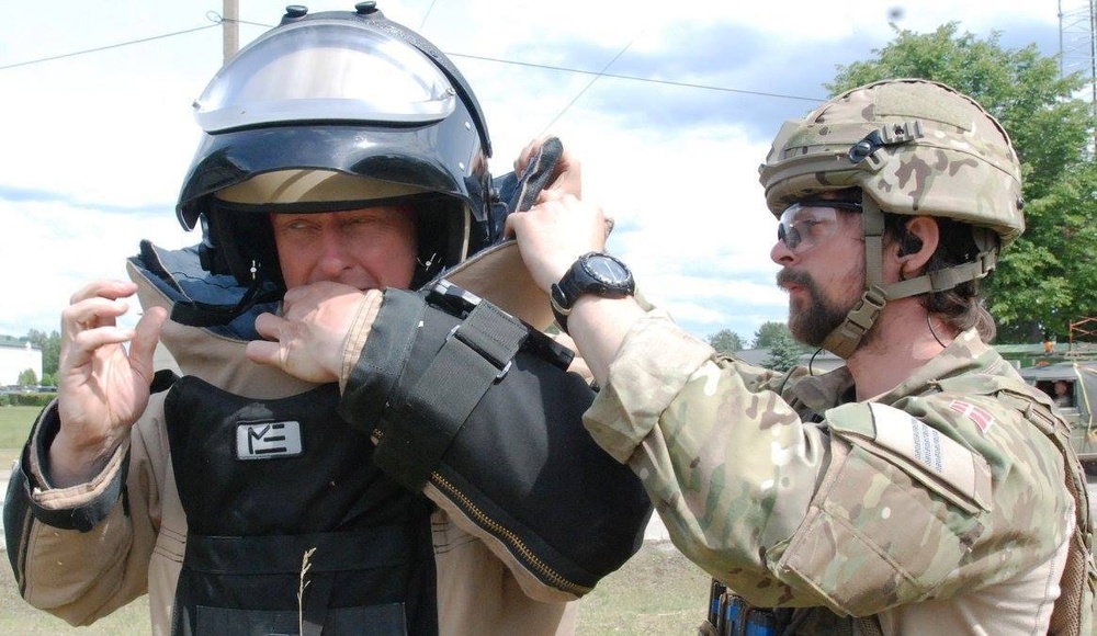 Six countries train side by side during Iron Wolf in Lithuania