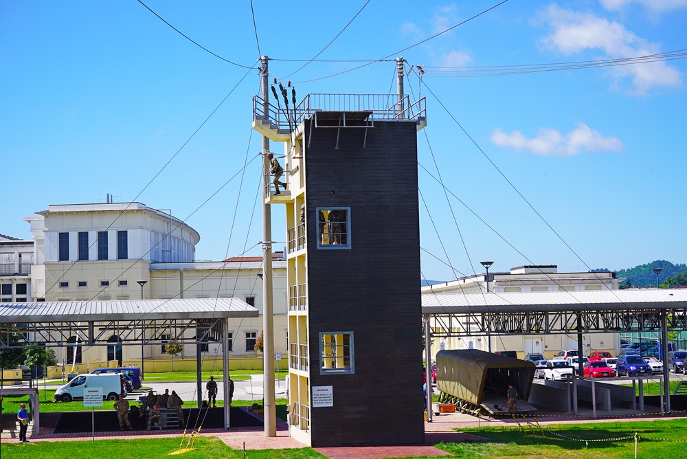 Basic airborne refresher training at Caserma Ederle