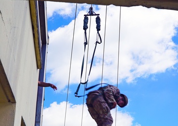 Basic airborne refresher training at Caserma Ederle