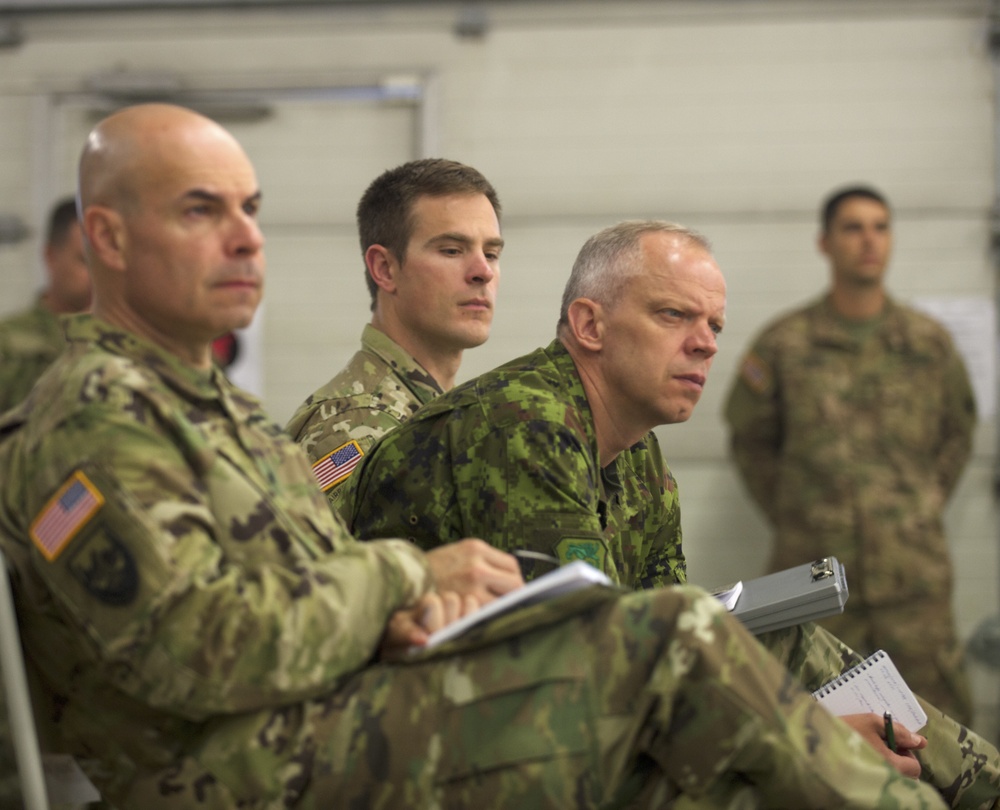 Red Bulls Prepare Multinational Team at Saber Strike Combined Arms Rehearsal