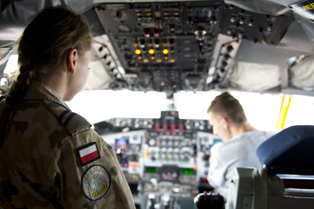 Airmen teach future leaders during BALTOPS 2016