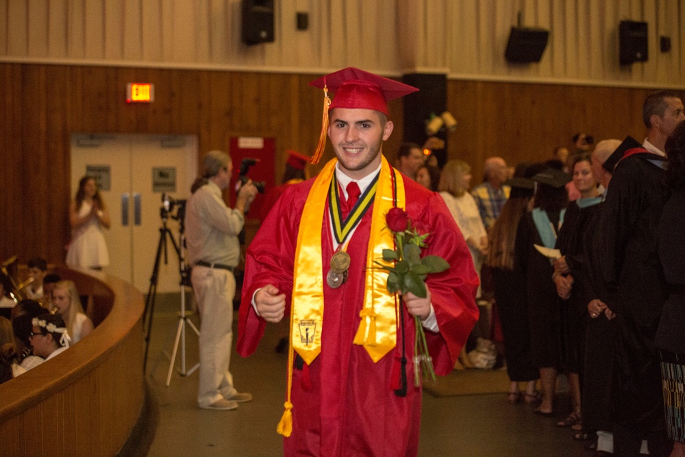 Lejeune HS Class of 2016 holds commencement exercises