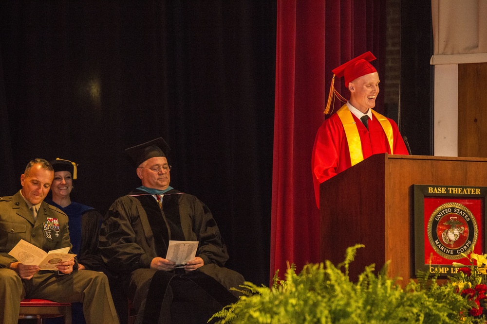 Lejeune HS Class of 2016 holds commencement exercises