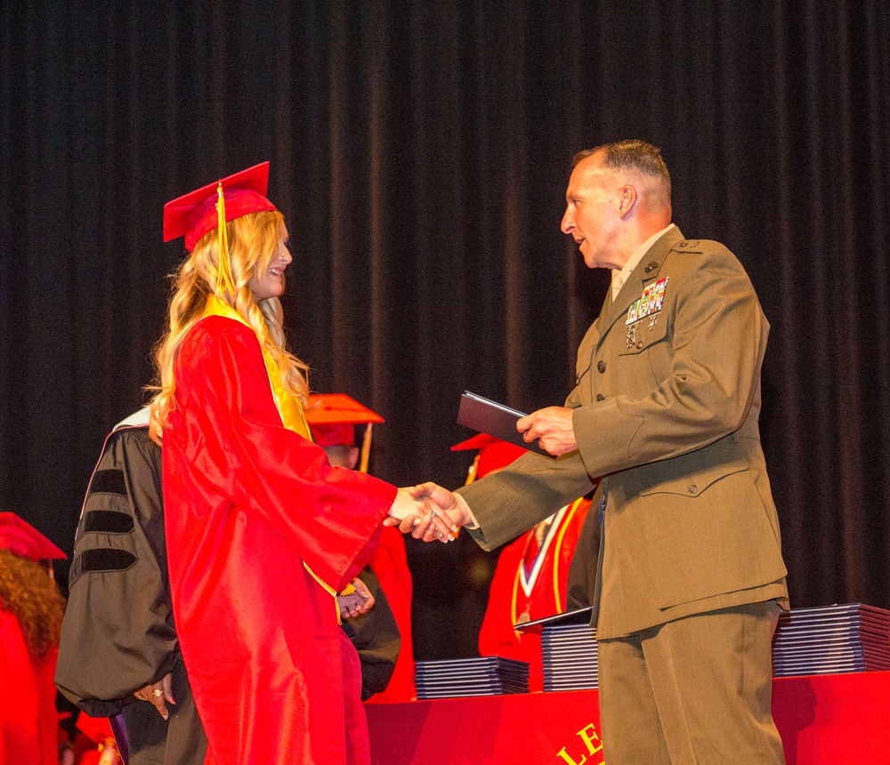 Lejeune HS Class of 2016 holds commencement exercises