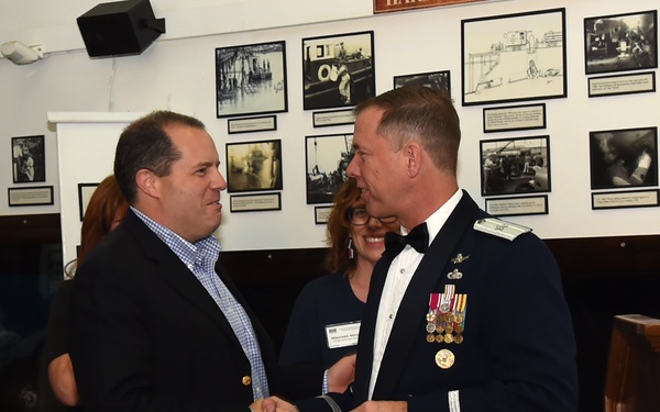 SMC Vice Commander speaks at Bob Hope USO Volunteer Appreciation Event