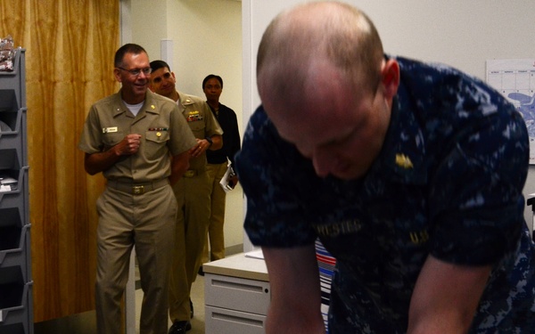 Naval Hospital Camp Lejeune Hosts head of Navy Medicine East