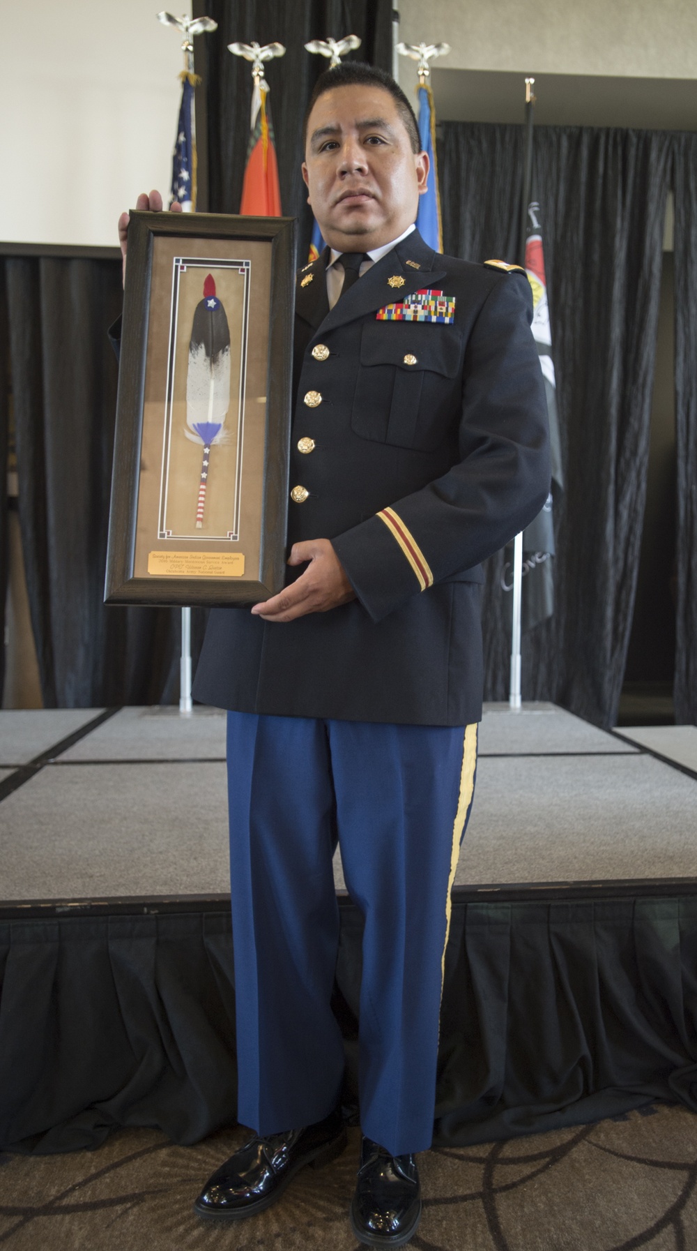 Oklahoma Guardsman receives prestigious SAIGE award