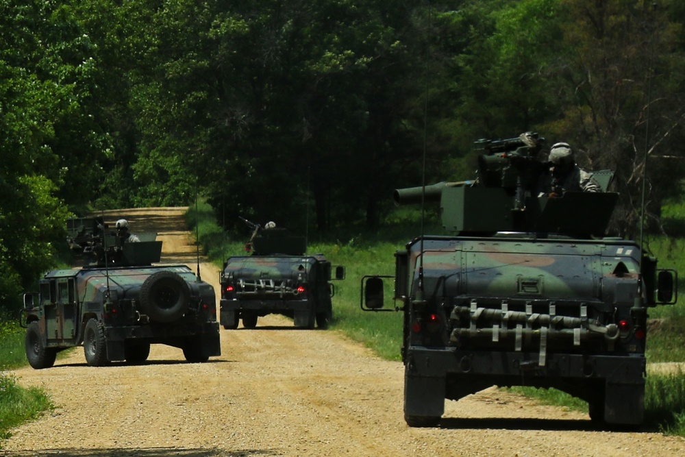 1-105th CAV Route Reconnaissance