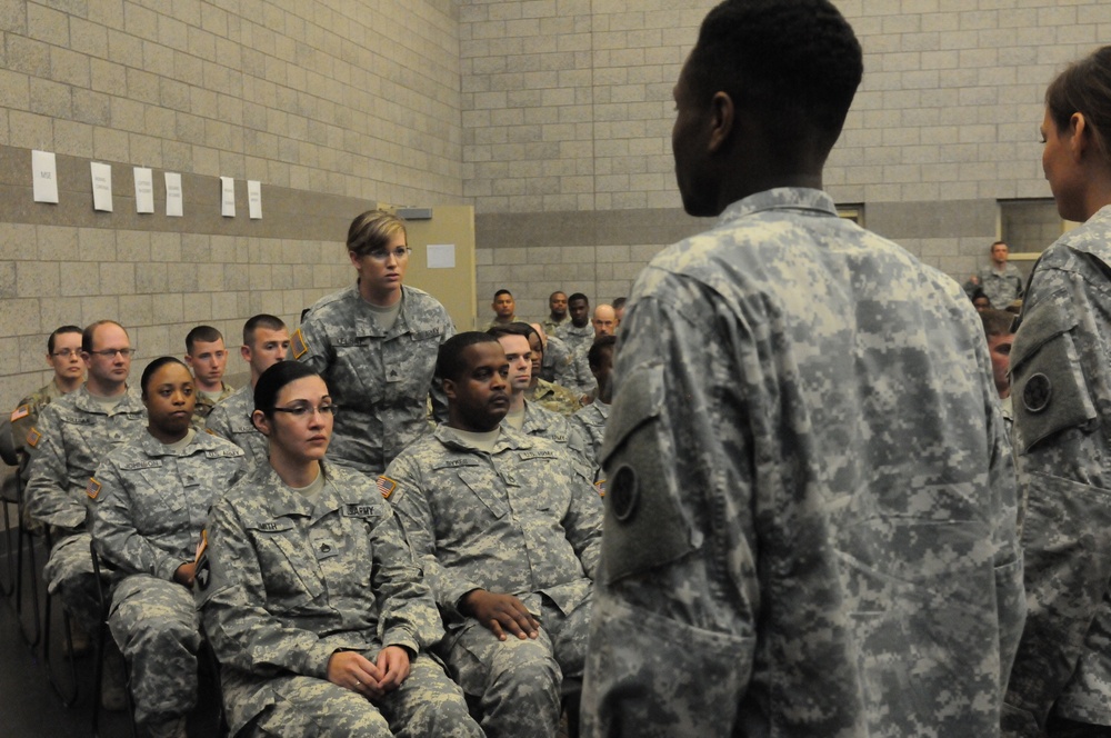 310th ESC holds historic NCO induction ceremony
