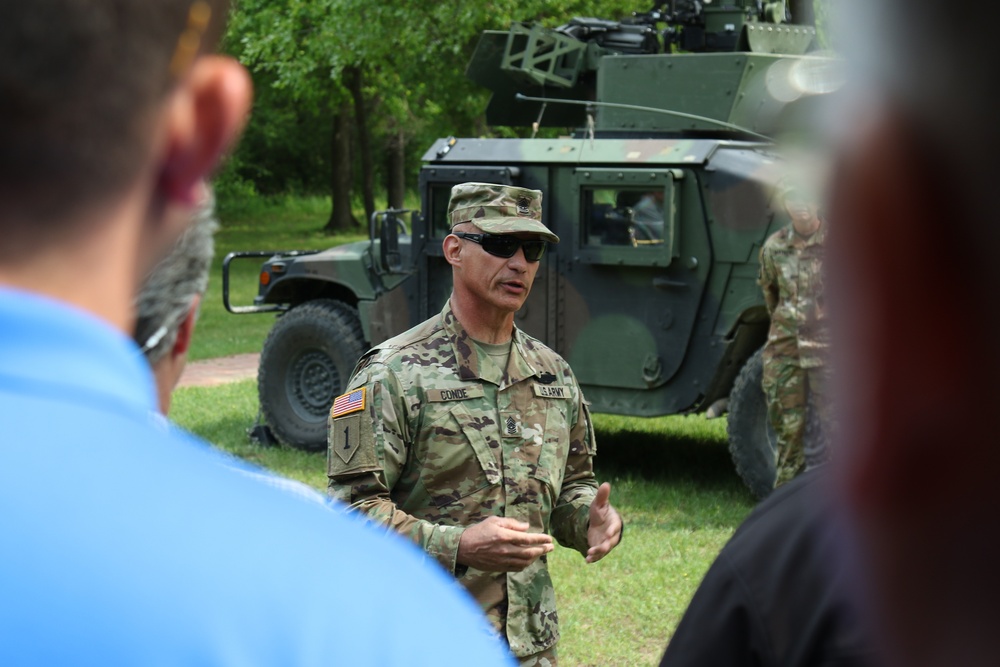 Wisconsin National Guard shows support to civilian employers during “Boss Lift”