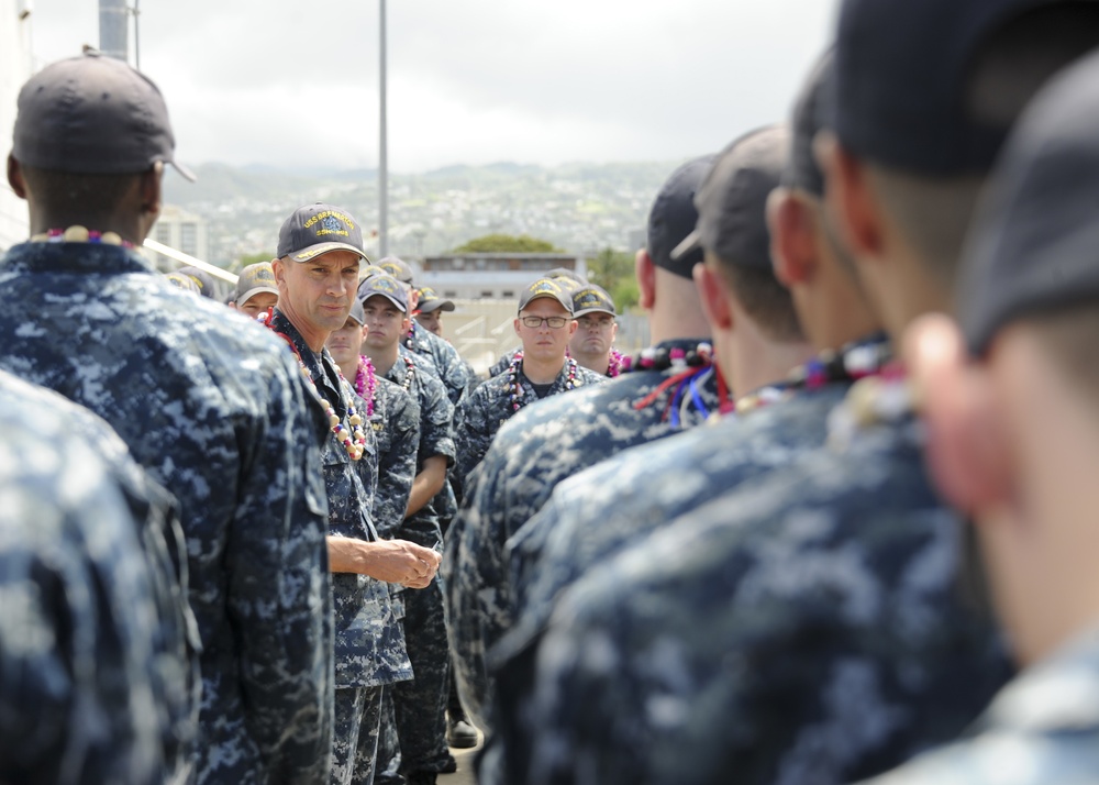 Pearl Harbor Welcomes Home USS Bremerton