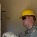 Engineers erect latrine