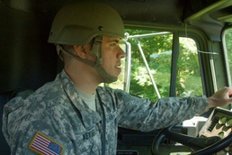 333rd practices driving skills during downtime