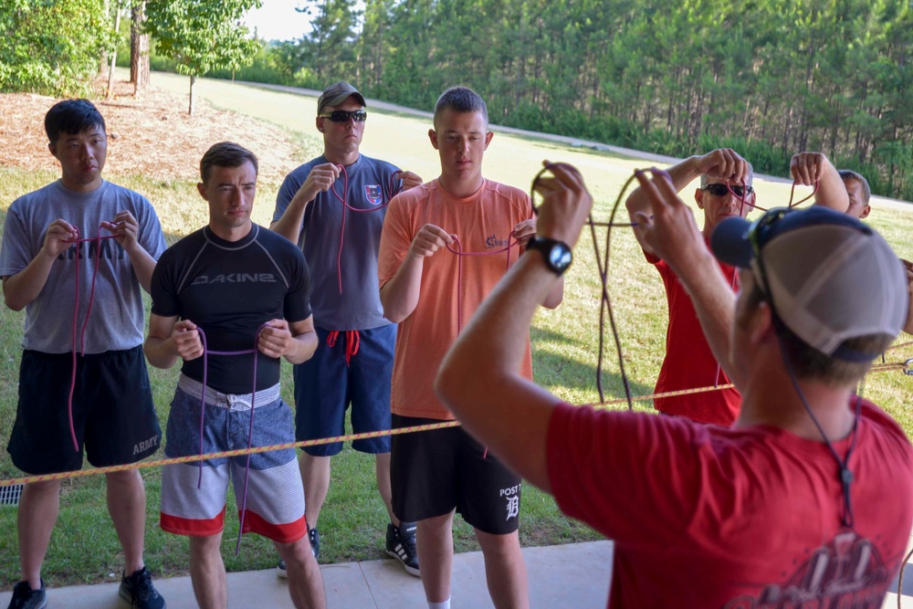 NC Guardsmen learn swift water rescue techniques