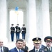 Prime minister of Ukraine lays a wreath at the Tomb of the Unknown Soldier