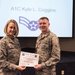 Airmen from the 188th Wing procure Airmen of the Quarter award