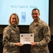 Airmen from the 188th Wing procure Airmen of the Quarter award