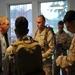 Marines speak with locals