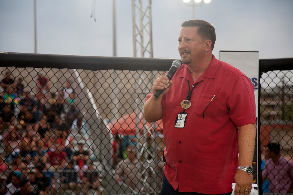 Friday night lights with MMA Fight Night