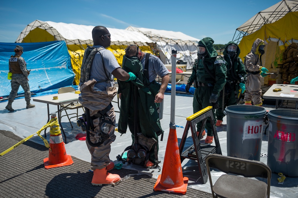 Homeland Response Force Trains to Save Lives