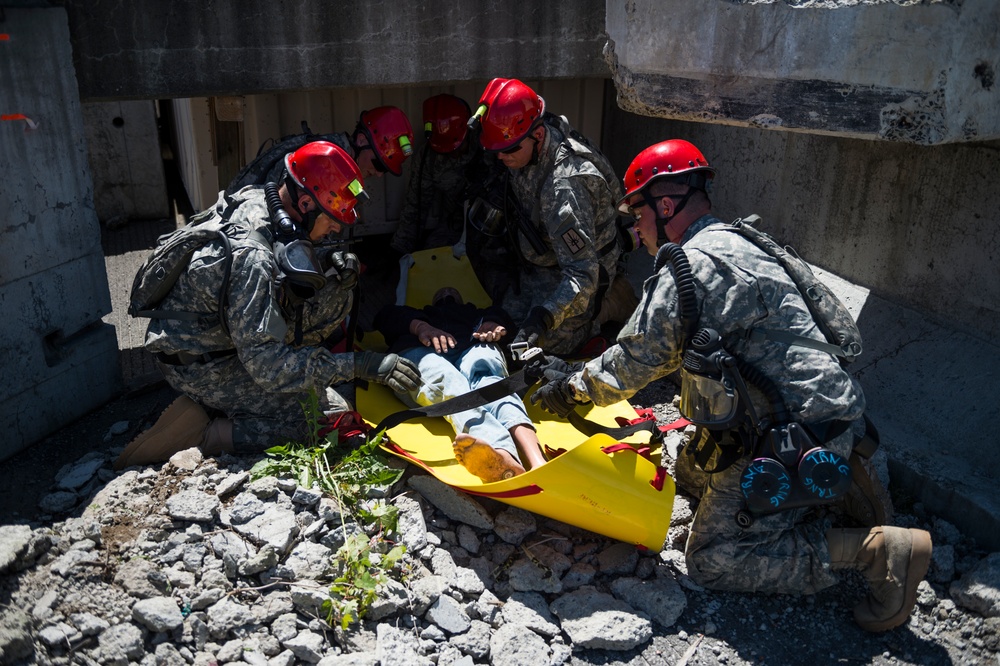Homeland Response Force Trains to Save Lives