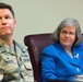 Mrs. Holly Petraeus Visits Travis Air Force Base, Calif.