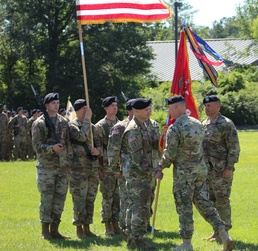 Historic HIMARS unit changes command