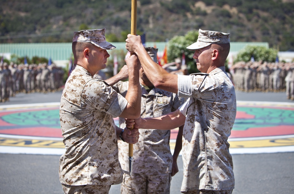 School of Infantry-West Change of Command Ceremony