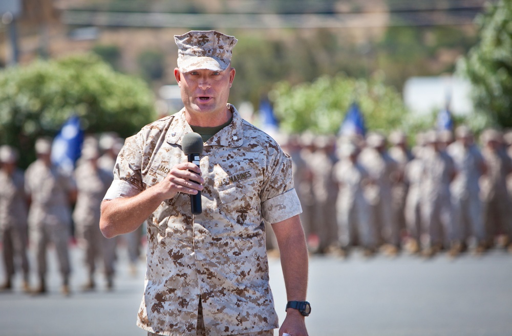 School of Infantry-West Change of Command Ceremony