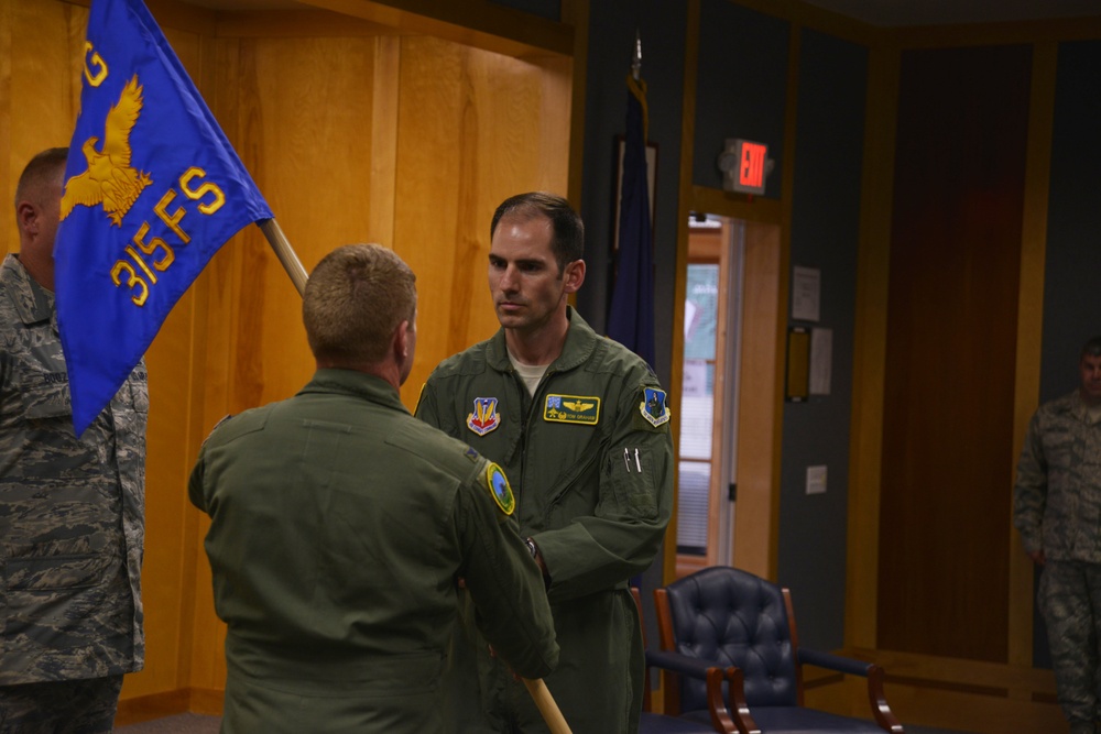 315th Fighter Squadron Change of Command