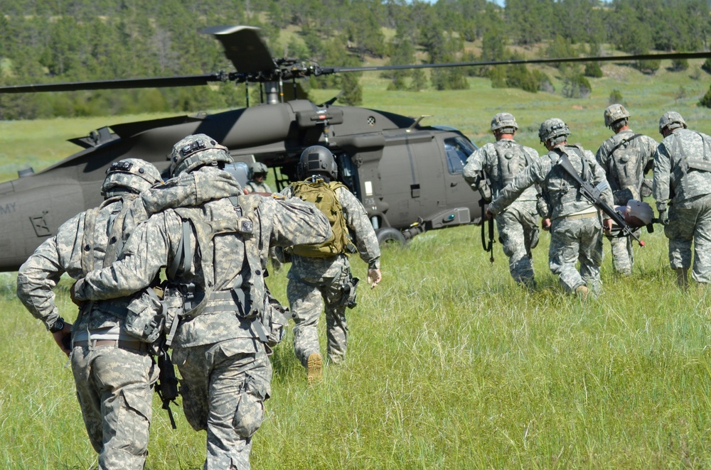 396th Medical Company (Ground Ambulance) Convoy Scenario Training