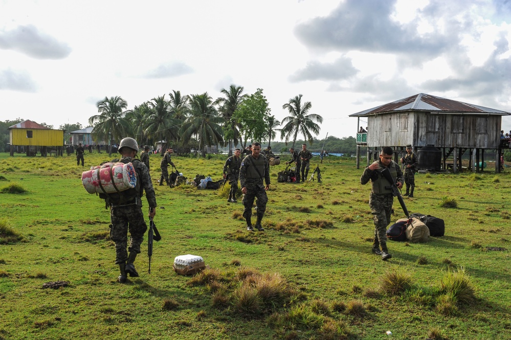 Coordination, support package key in Honduran-led counter-drug operation
