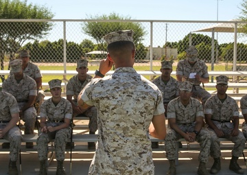 Corporal’s Course 6-16 Conducts Close Order Drill