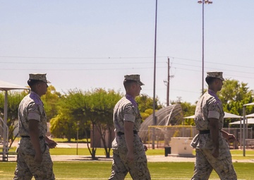Corporal’s Course 6-16 Conducts Close Order Drill