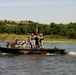 National Guard engineers conduct river crossing