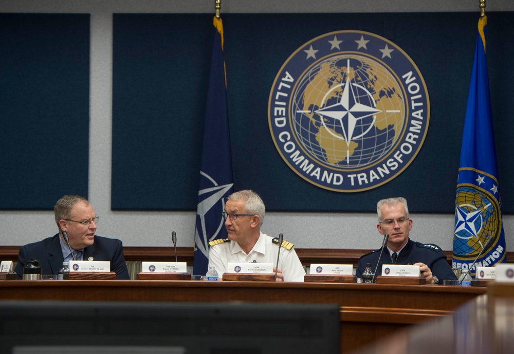 DSD visits TRADOC and NATO SACT HQ