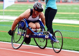 Service Members Participate in DoD Warrior Games Track and Field Event