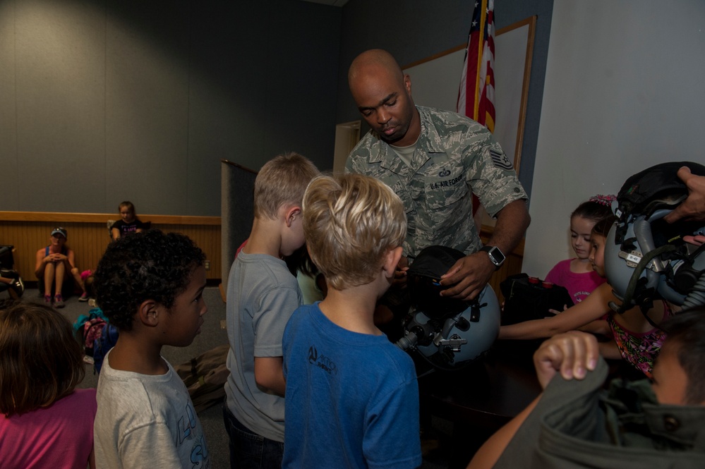 44th FS hosts career day for elementary students