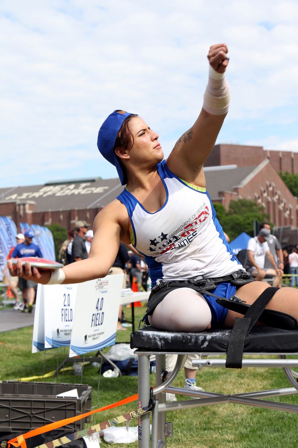 Team Air Force competes at Warrior Games