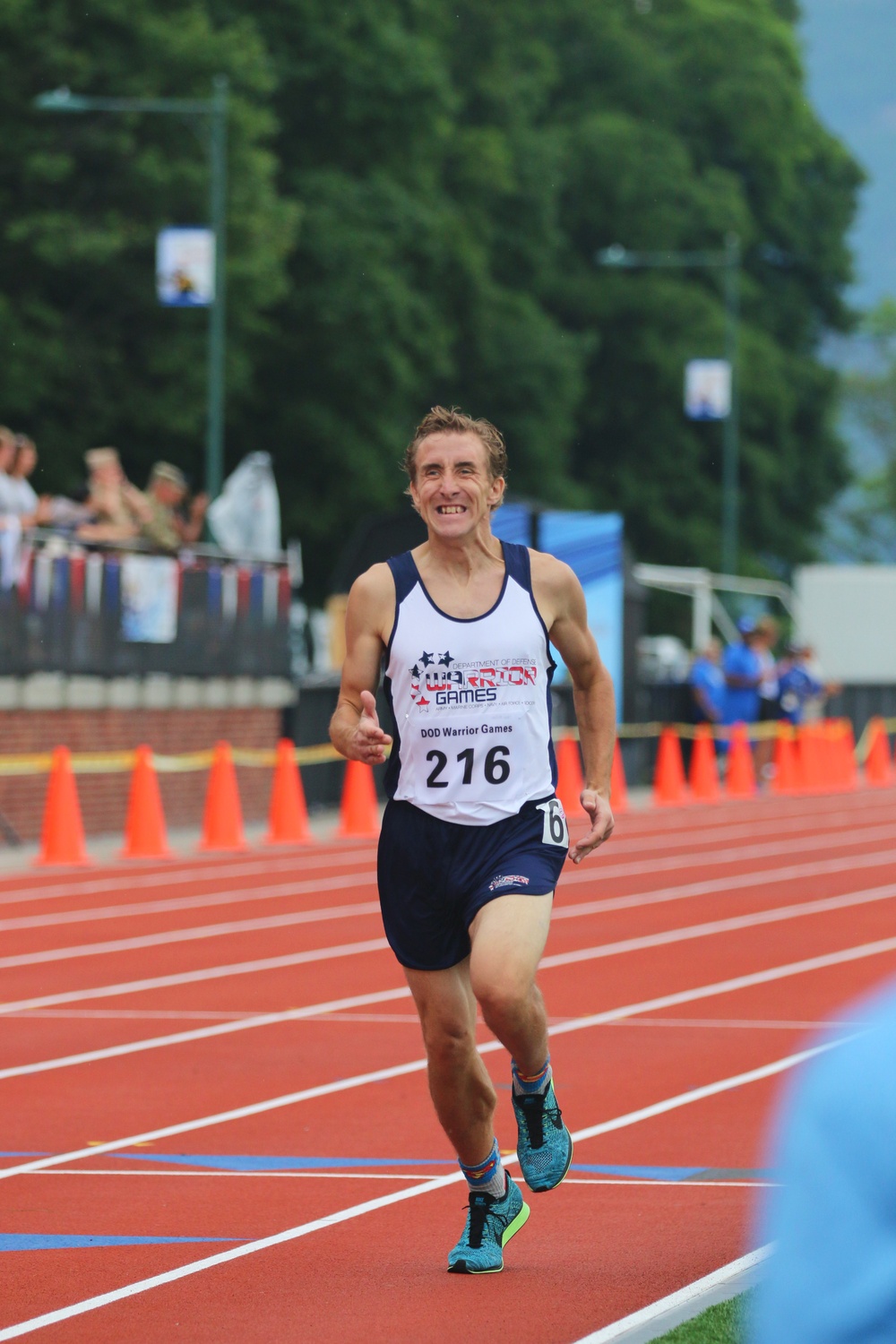 2016 DOD Warrior Games - Navy veteran Petty Officer 2nd Class Stephan Miller