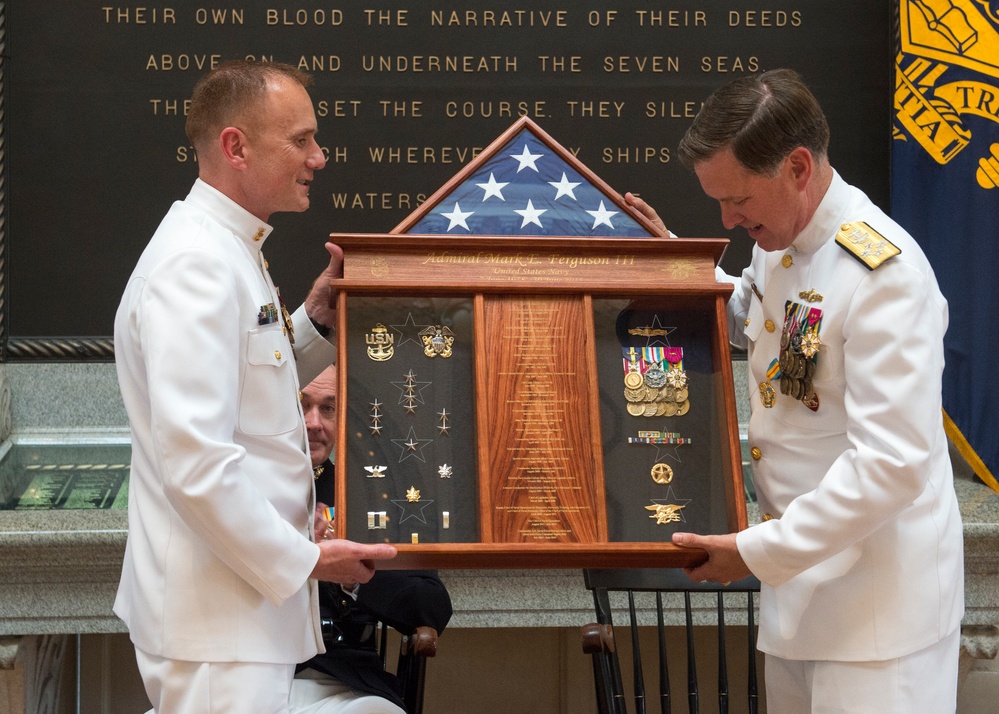 Adm. Ferguson's Retirement