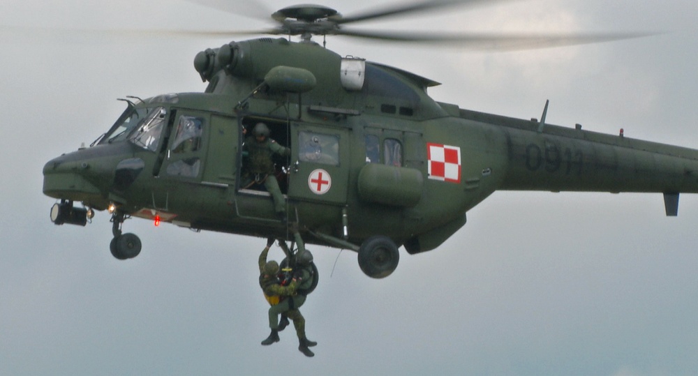 Polish Army Participates in Urban Operations Training in Wedrzyn, Poland